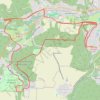 Itinéraire Route des 4 chateaux_1, distance, dénivelé, altitude, carte, profil, trace GPS