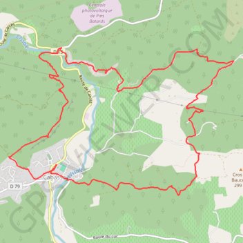 Itinéraire Rando à Cabasse, distance, dénivelé, altitude, carte, profil, trace GPS