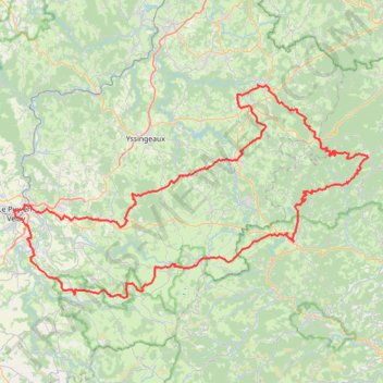Itinéraire GR 430-MNT, distance, dénivelé, altitude, carte, profil, trace GPS
