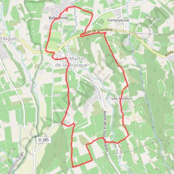 Itinéraire Rando des cigalous villelaure, distance, dénivelé, altitude, carte, profil, trace GPS