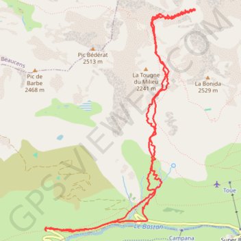 Itinéraire Col d'oncet, distance, dénivelé, altitude, carte, profil, trace GPS
