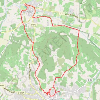 Itinéraire NewTrack, distance, dénivelé, altitude, carte, profil, trace GPS