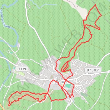 Itinéraire Course à pied dans l'après-midi, distance, dénivelé, altitude, carte, profil, trace GPS