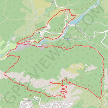 Itinéraire Agay - Sur la Piste de la Borne 287, distance, dénivelé, altitude, carte, profil, trace GPS