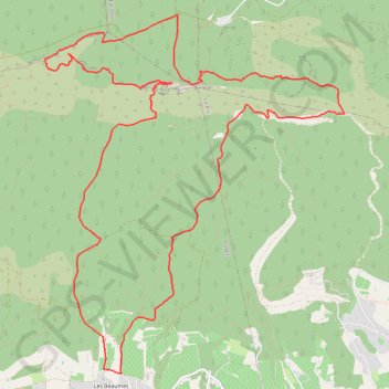 Itinéraire Puget-sur-Durance Arche de Portalas, distance, dénivelé, altitude, carte, profil, trace GPS
