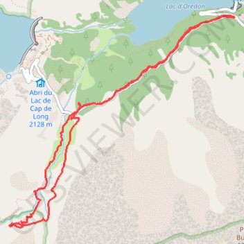 Itinéraire Ski de rando estaragne, distance, dénivelé, altitude, carte, profil, trace GPS