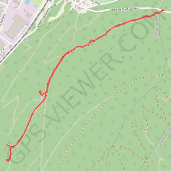 Itinéraire Saint Michel du Connest, distance, dénivelé, altitude, carte, profil, trace GPS