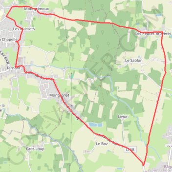 Itinéraire 1 - montgrimoux-14969706-1655312107-192, distance, dénivelé, altitude, carte, profil, trace GPS