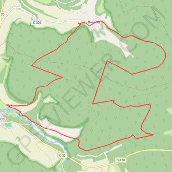 Itinéraire Auberive sentier botanique, distance, dénivelé, altitude, carte, profil, trace GPS