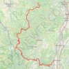 Itinéraire GTA VTT, distance, dénivelé, altitude, carte, profil, trace GPS