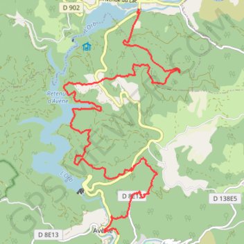 Itinéraire ITILAR034V528SXB, distance, dénivelé, altitude, carte, profil, trace GPS