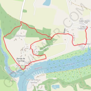 Itinéraire Circuit du Port de Foleux, distance, dénivelé, altitude, carte, profil, trace GPS