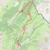 Itinéraire Aiguillettes des Posettes, distance, dénivelé, altitude, carte, profil, trace GPS