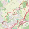 Itinéraire Vallières - Mey, distance, dénivelé, altitude, carte, profil, trace GPS