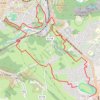Itinéraire B - Marche 11km, distance, dénivelé, altitude, carte, profil, trace GPS