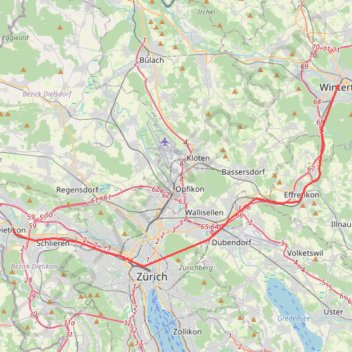 Itinéraire SynRx, distance, dénivelé, altitude, carte, profil, trace GPS