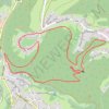 Itinéraire De Haselbourg au Rocher de Falkenfels, distance, dénivelé, altitude, carte, profil, trace GPS