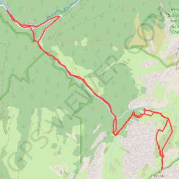 Itinéraire Pointes des Arces, distance, dénivelé, altitude, carte, profil, trace GPS