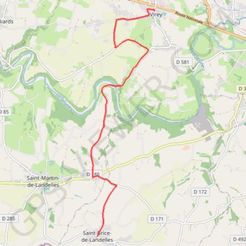 Itinéraire 2 - nb_2024_r02_virey_st_brice-19326204-1721314001-358, distance, dénivelé, altitude, carte, profil, trace GPS