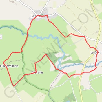 Itinéraire Circuit du Bouillon, distance, dénivelé, altitude, carte, profil, trace GPS