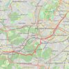 Itinéraire Paris - Versailles, distance, dénivelé, altitude, carte, profil, trace GPS