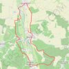 Itinéraire Chablis, sur les deux rives du Serein, distance, dénivelé, altitude, carte, profil, trace GPS