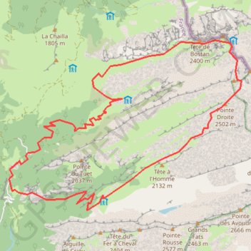 Itinéraire Rando tour des dents d'oddaz, distance, dénivelé, altitude, carte, profil, trace GPS