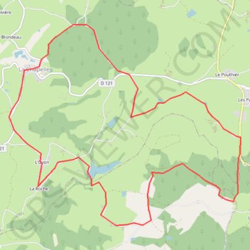 Itinéraire La Chapelle, distance, dénivelé, altitude, carte, profil, trace GPS
