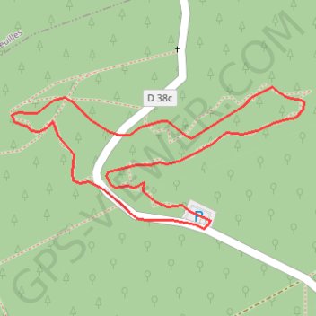 Itinéraire Les entonnoirs de la Haute Chevauchée - Lachalade, distance, dénivelé, altitude, carte, profil, trace GPS