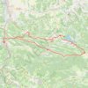 Itinéraire De Foix au lac de Montbel, distance, dénivelé, altitude, carte, profil, trace GPS