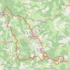 Itinéraire Rozier-Montarcher, distance, dénivelé, altitude, carte, profil, trace GPS