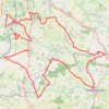 Itinéraire bain -plechatel, distance, dénivelé, altitude, carte, profil, trace GPS