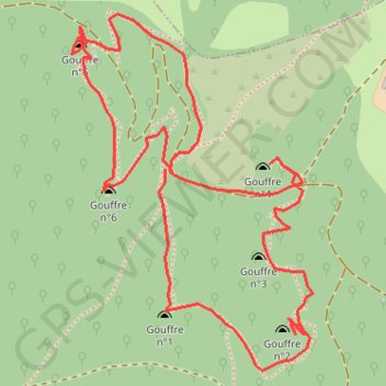 Itinéraire D'Esquiüle au sommet du Cambilhou, distance, dénivelé, altitude, carte, profil, trace GPS