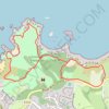 Itinéraire Hendaye, Abbadia, distance, dénivelé, altitude, carte, profil, trace GPS