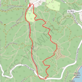 Itinéraire Macchi Peyras, distance, dénivelé, altitude, carte, profil, trace GPS