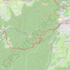 Itinéraire De Lutzelbourg à Saverne, distance, dénivelé, altitude, carte, profil, trace GPS