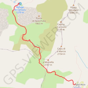 Itinéraire aDzye, distance, dénivelé, altitude, carte, profil, trace GPS