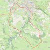 Itinéraire Tracé, distance, dénivelé, altitude, carte, profil, trace GPS