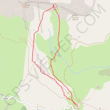 Itinéraire Col de Granon, distance, dénivelé, altitude, carte, profil, trace GPS
