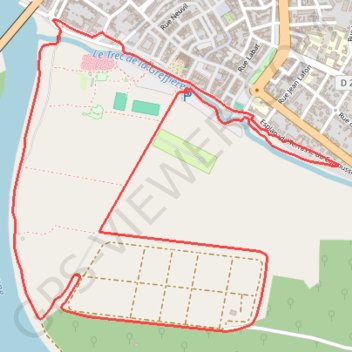 Itinéraire La Filhole - Marmande, distance, dénivelé, altitude, carte, profil, trace GPS
