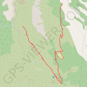 Itinéraire Sierra de Chía, distance, dénivelé, altitude, carte, profil, trace GPS