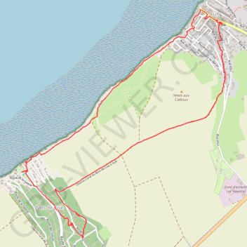 Itinéraire Ault et bois de Cise, distance, dénivelé, altitude, carte, profil, trace GPS