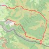 Itinéraire Carrière de Dancharia - Ainhoa, distance, dénivelé, altitude, carte, profil, trace GPS