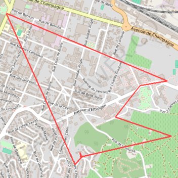 Itinéraire way point PR135, distance, dénivelé, altitude, carte, profil, trace GPS