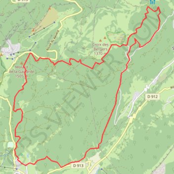 Itinéraire Tracé 30 juil. 2017 10:33:12, distance, dénivelé, altitude, carte, profil, trace GPS