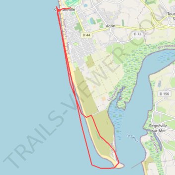 Itinéraire 14 km, distance, dénivelé, altitude, carte, profil, trace GPS