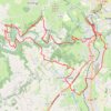 Itinéraire Rodez Agglomeration - Circuit 15 - Les Ballades, distance, dénivelé, altitude, carte, profil, trace GPS