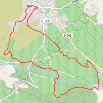 Itinéraire Rando topo Régis 😬🧭🥾, distance, dénivelé, altitude, carte, profil, trace GPS