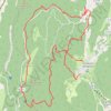 Itinéraire La Royale - Bois Barbu, distance, dénivelé, altitude, carte, profil, trace GPS