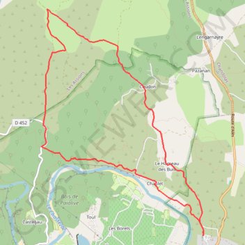Itinéraire Petit tour des capitelles à Maison Neuve, distance, dénivelé, altitude, carte, profil, trace GPS